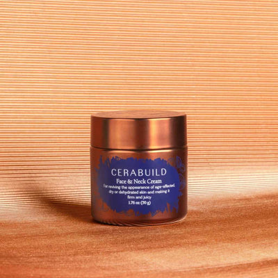 Cerabuild Face and Neck Cream - Restore and Protect Your Skin's Lost Moisture with Phyto-Ceramides