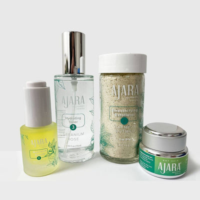 Ajara Winter Essential Kit: Complete Facial Package for Dry, Mature, or Aging Skin