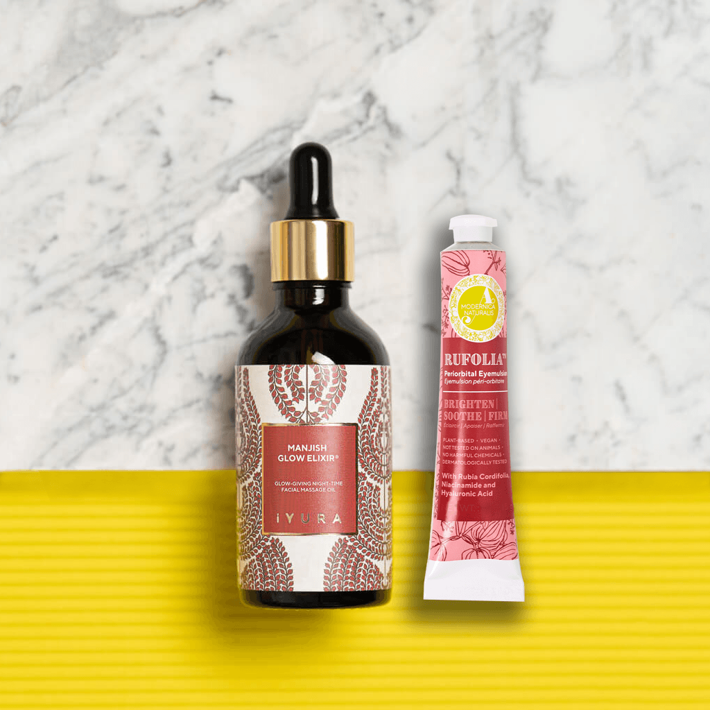 Manjistha Eye and Face Duo Skincare Set for Even Skin Tone