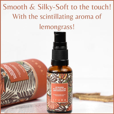 Gentle Face Oil with Lemongrass Aroma: Vetrivera by iYURA