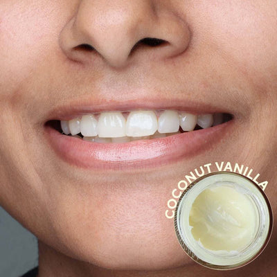iYURA's Coconut Vanilla Lip Balm - For Soothing Lips