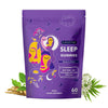 Sleep Gummies with KSM 66 Ashwagandha and Valerian Root for Blissful Sleep | Tasty Blueberry Flavor - Pack of 2 Supplements Ayuttva